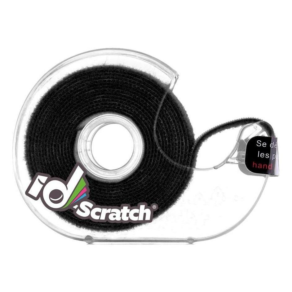 PatchSee Klettband-Box ID-SCRATCH Dispender Box Schwarz (20 mm, 10 kg) (IDS-DB-BOX-2.0)