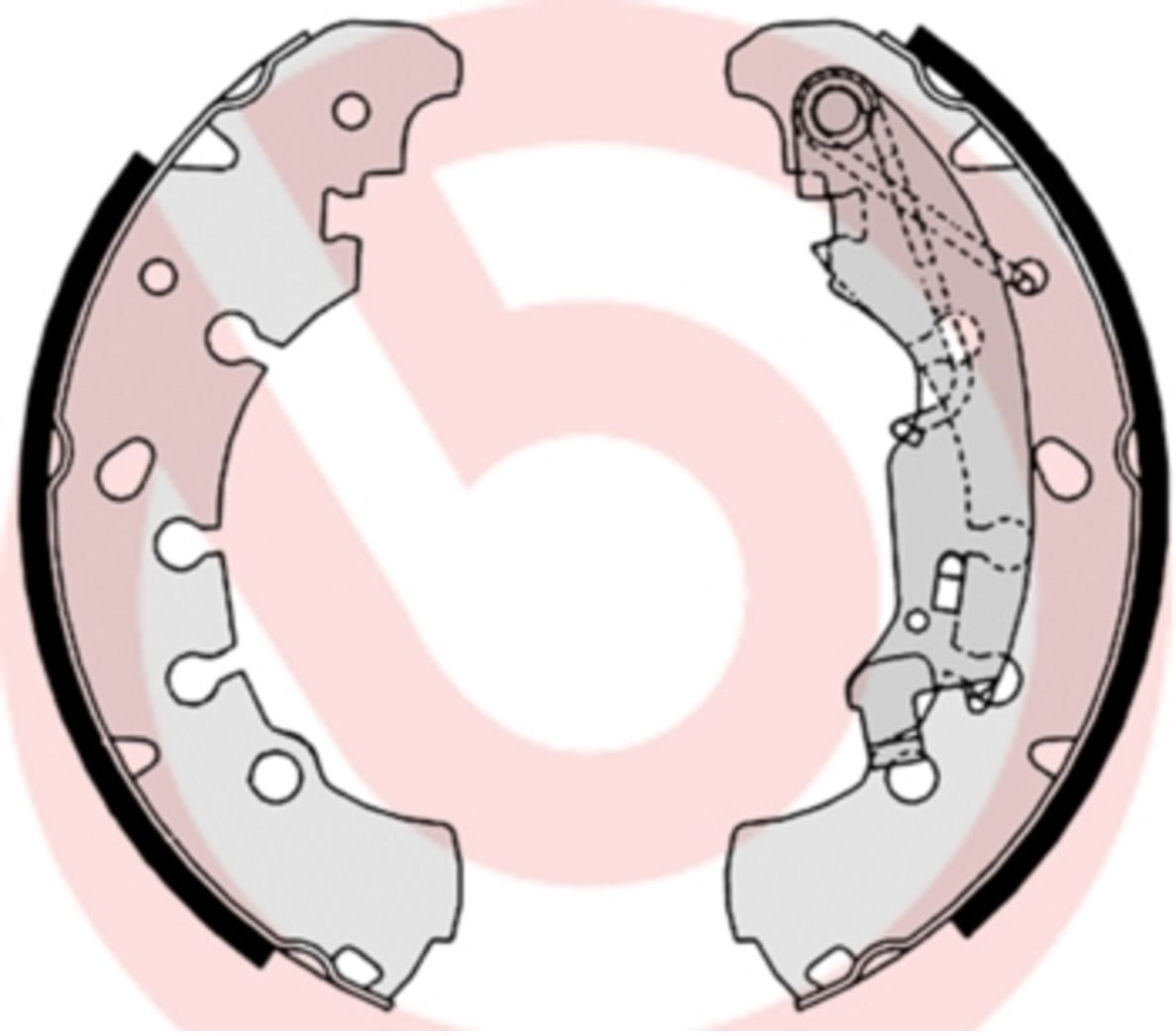 Bremsbackensatz BREMBO S 23 530