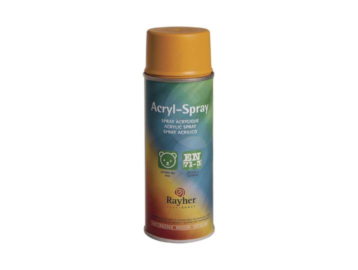 Rayher Acryl-Spray Sonnengelb 200 ml