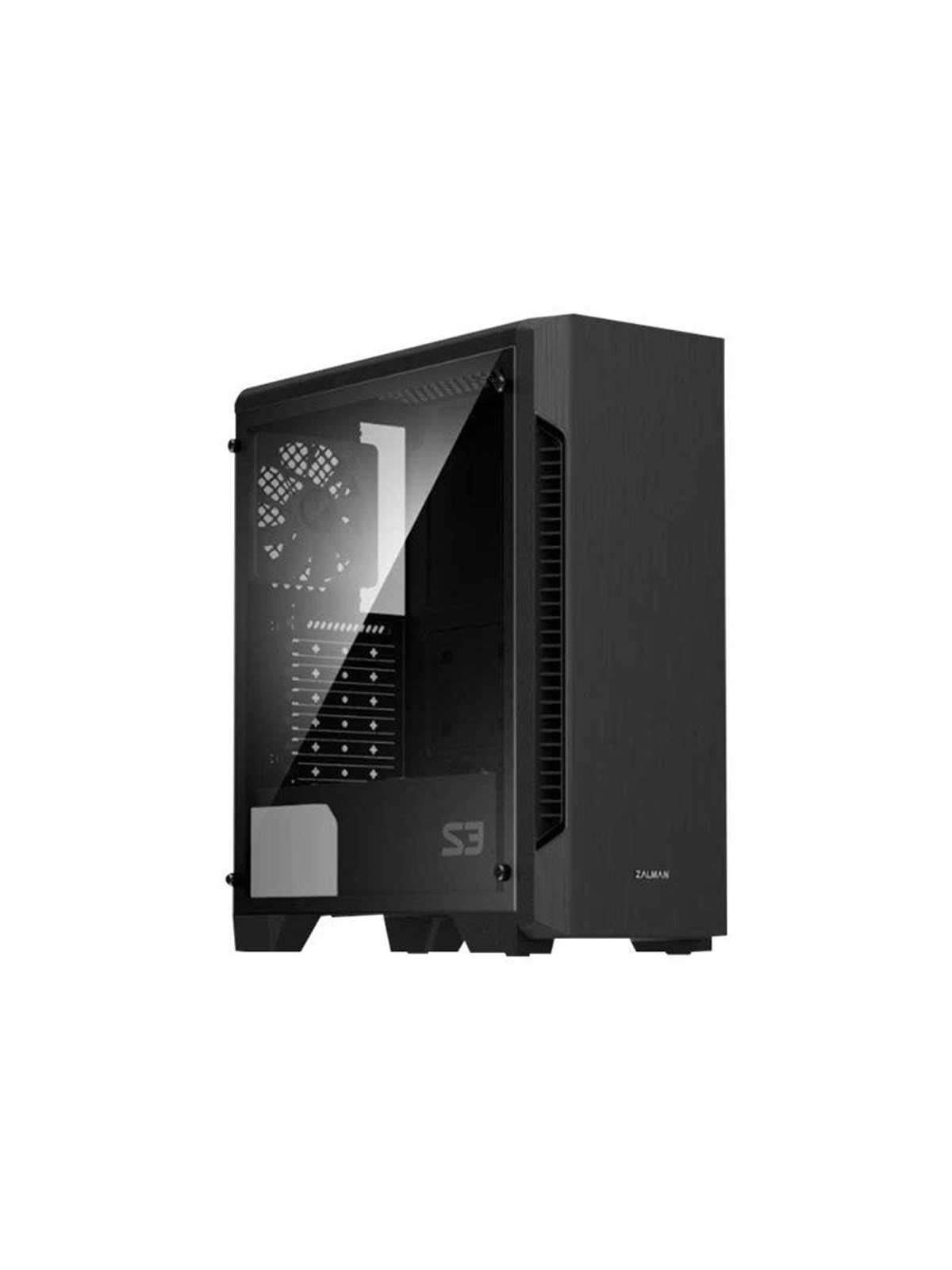 Zalman S3 - Gehäuse - Miditower - Schwarz