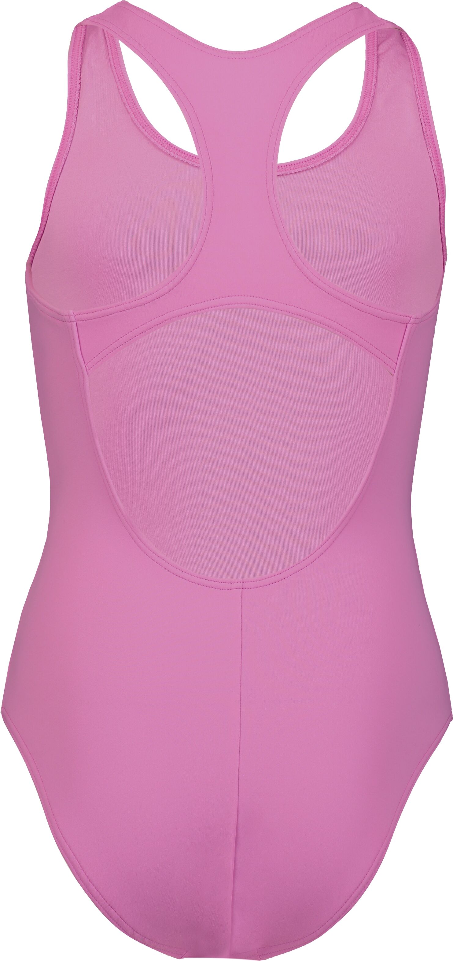 Badeanzug PUMA "PUMA SWIM GIRLS RACERBACK SWIMSUIT", Mädchen, Gr. 140, N-Gr, pink (opera mauve), Obermaterial: 80% Polyamid, 20% Elasthan, Badeanzüge Badeanzug, Racerback-Passform opera mauve 140, N-Gr