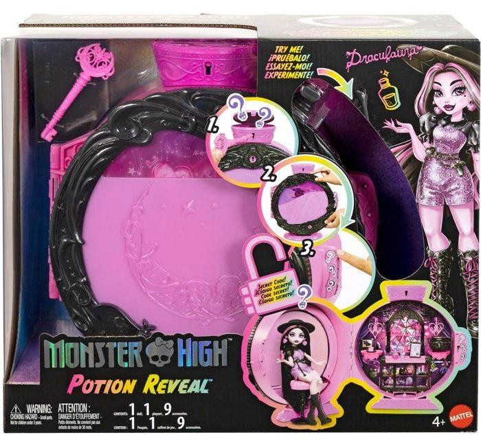 Mattel Monster High Draculaura Poupée Geheime Brouwsel Editie met Accessoires