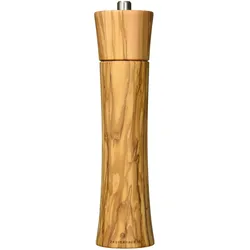 Zassenhaus Salzmühle Frankfurt Olivenholz, 24 cm, Pfeffermühle + Salzmühle, Braun