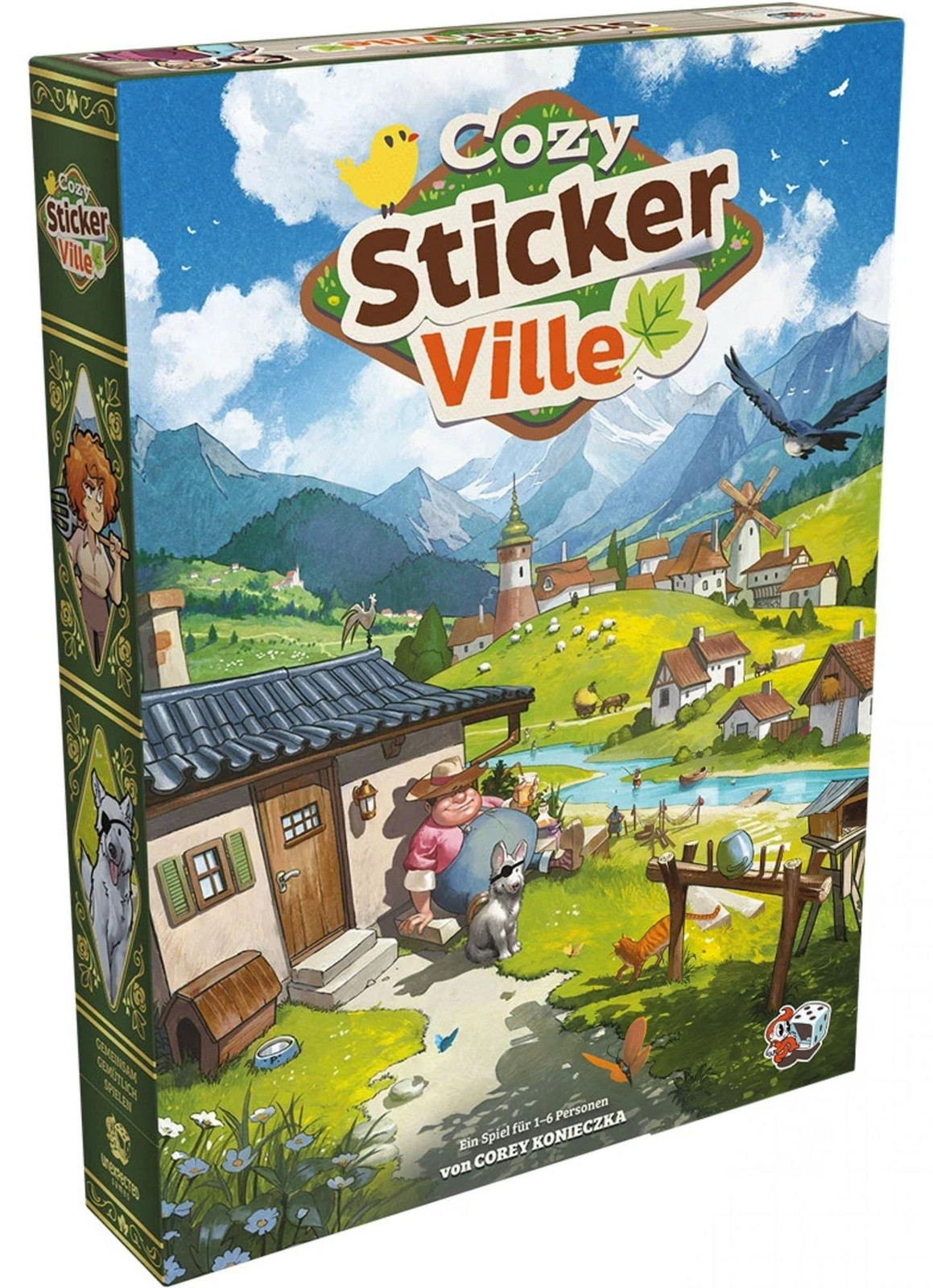 Unexpected Games Gezellig Stickerville Cozy Stickerville