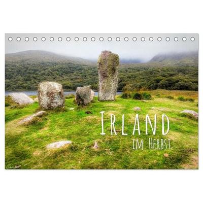 Irland im Herbst (Tischkalender 2027 DIN A5 quer), CALVENDO Monatskalender