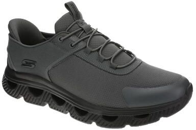 Skechers Bobs BOBS by Skechers Arc Waves-Slick Turn - Mens 7.5 Grey Slip On Medium