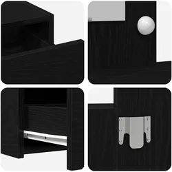 vidaXL, Schminktisch, Husenborn (mit LED) (40 x 100 x 70 cm)