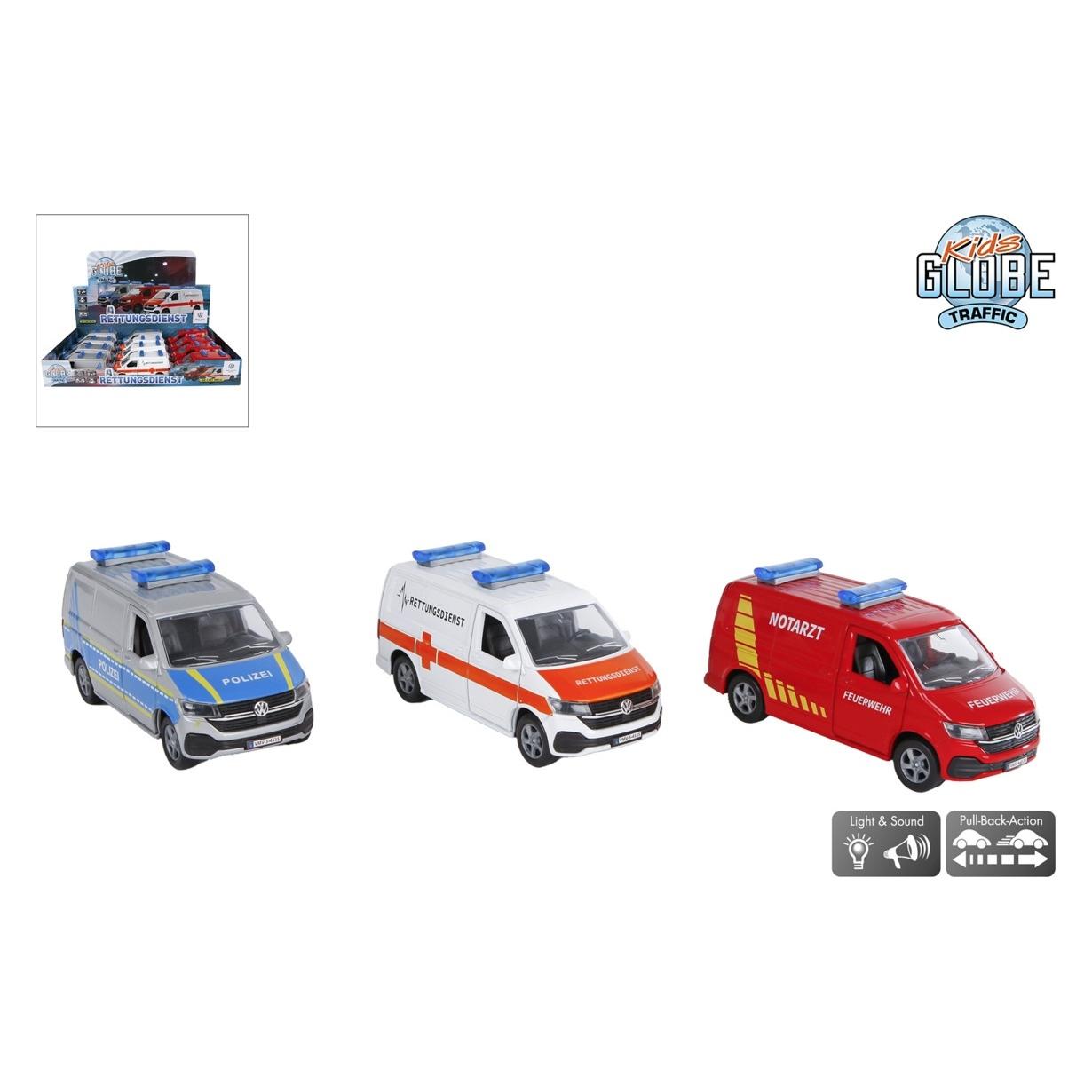 Hippo Volkswagen Rettungsdienst Sound und Licht KidsGlobe (47788257)