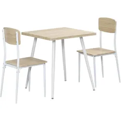 ESSGRUPPE 2 Stühle Esszimmergarniturset Esstischset Sitzgruppe Tischgruppe