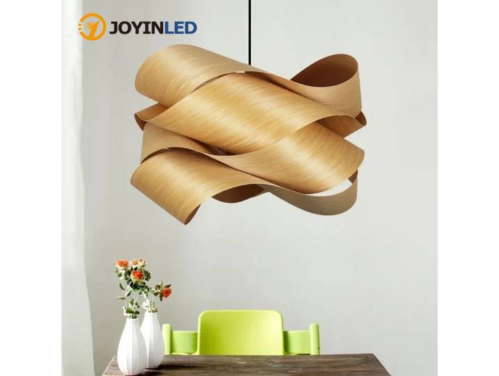 JOYINLED créatif en bois sud-est suspension moderne Simple Led décor luminaire chambre Restaurant allée lustre
