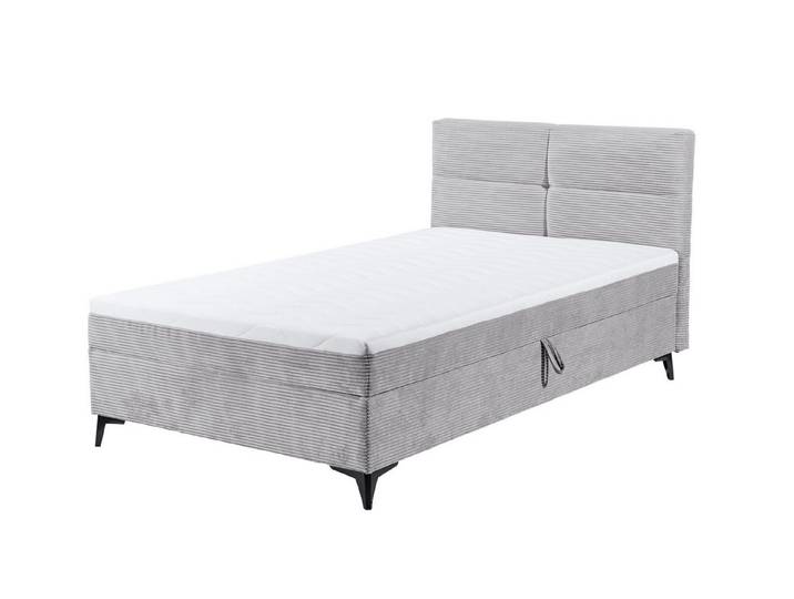 freiraum Boxbett ANDON 1, Liegefläche 120x200cm, Bezug dove - 121x102x210 (BxHxT)