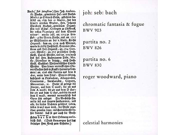 Roger Woodward - Bach: Cromatic Fantasia & Fugue Bwv