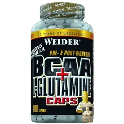 Weider - Bcaa + Glutamine Caps - 180 Kapseln