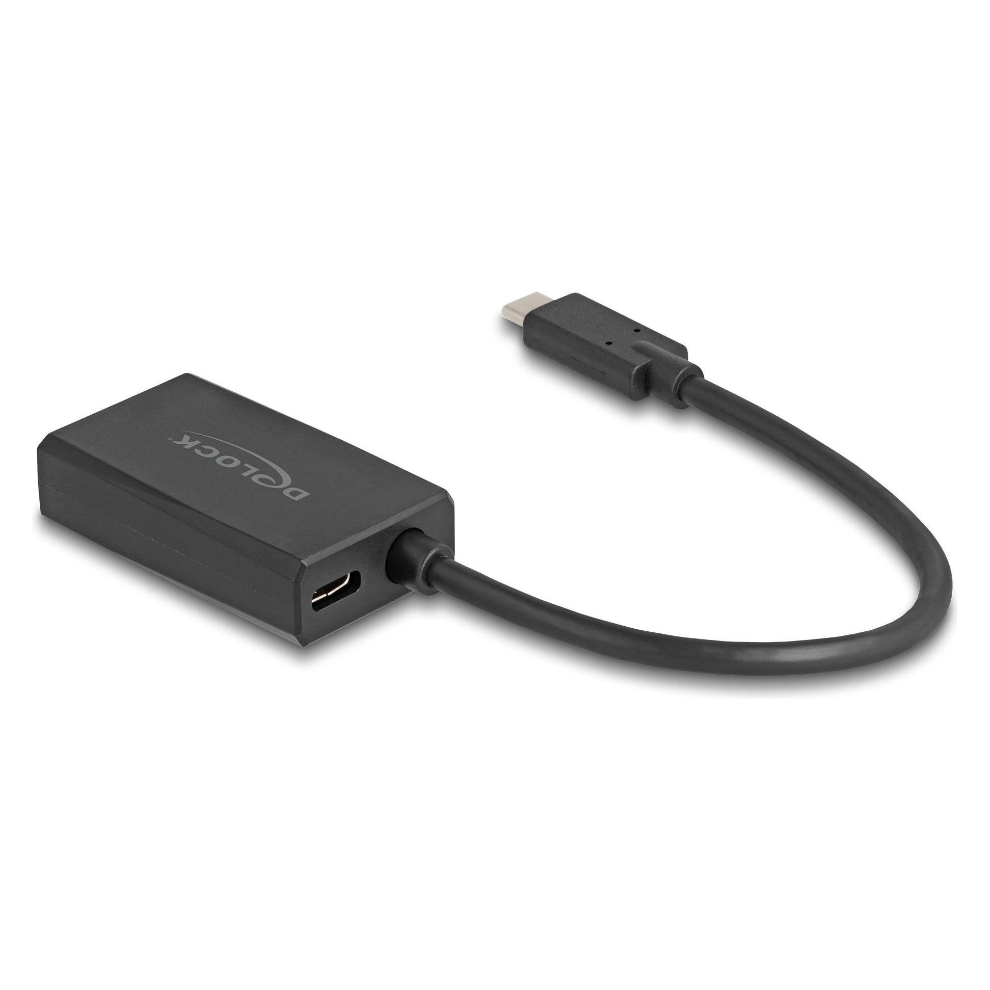 Delock Adapter HDMI Buchse zu USB Type-C Stecker (DP Alt Mod (HDMI) (61058)