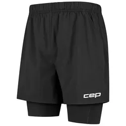 CEP Run 2in1 Laufshorts Herren 301 - black XXL
