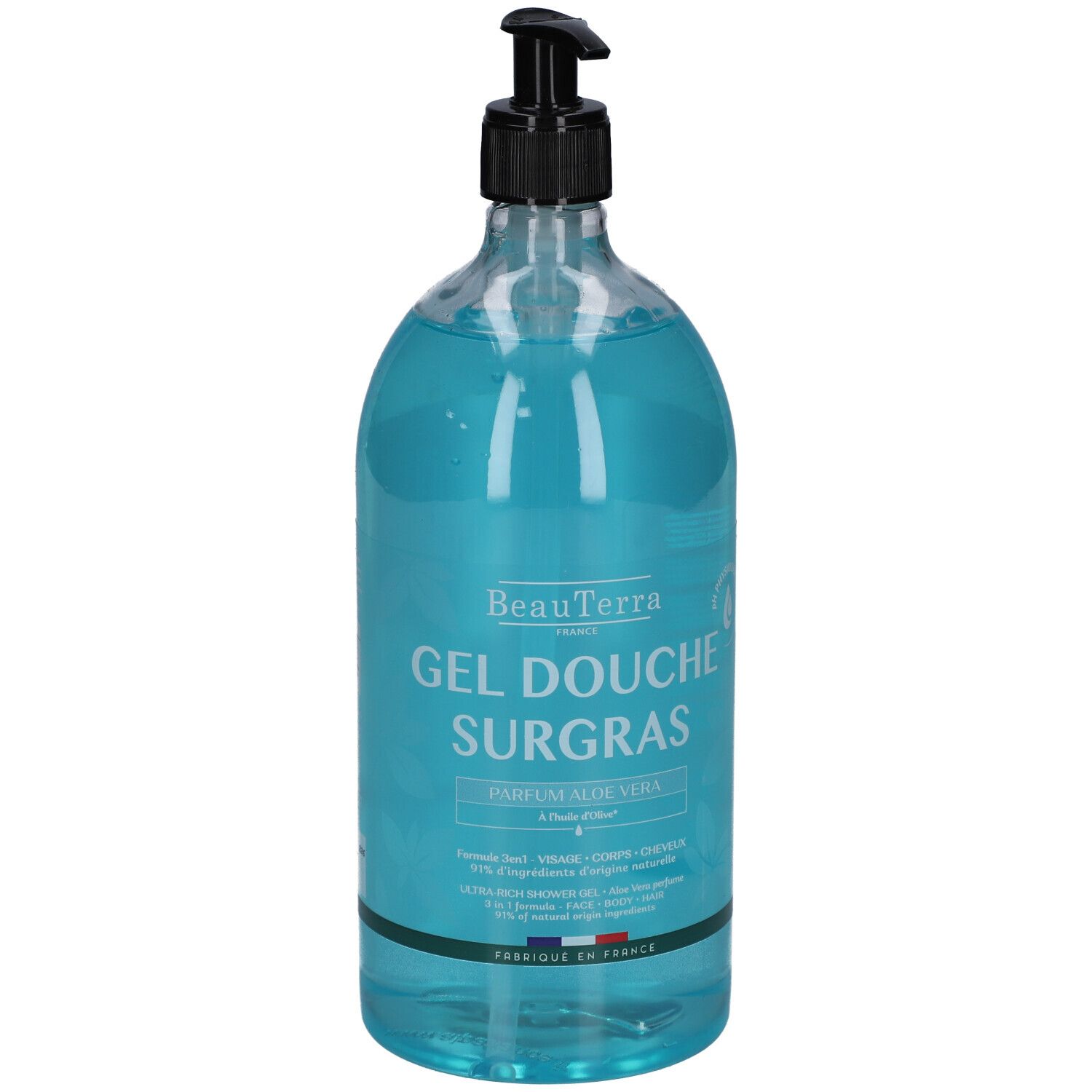 Beauterra Duschgel reichhaltig Aloe Vera 1000 ml