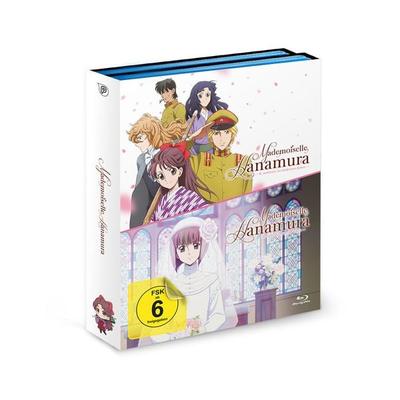 Mademoiselle Hanamura - Komplett-Set - Movie 1&2 [2 BRs], Blu-ray