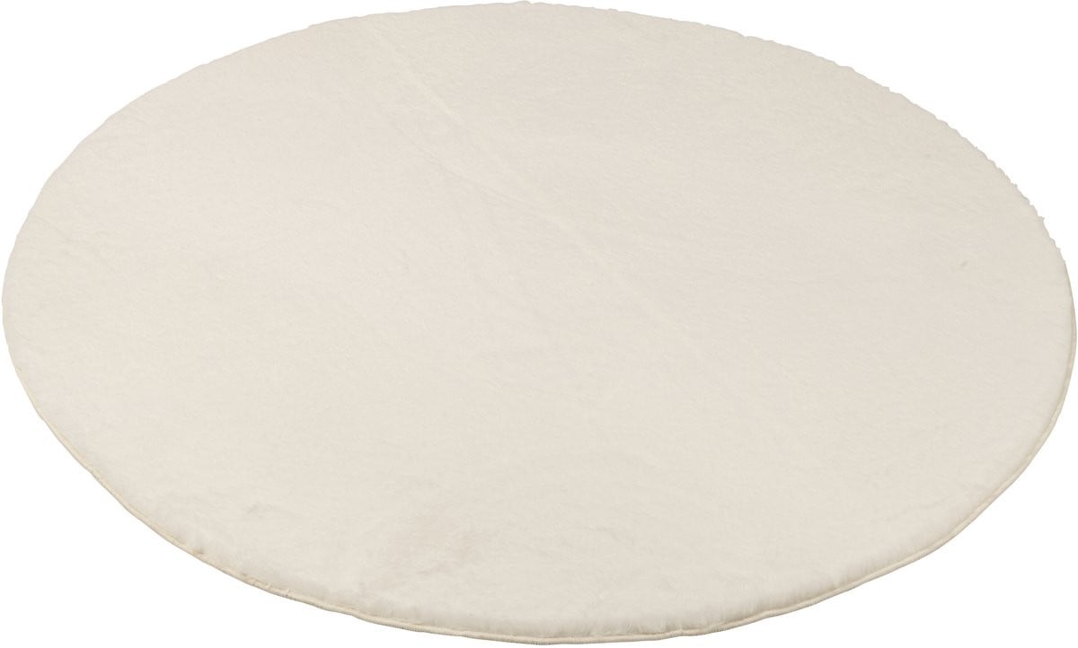 J-Line vloerkleed Cutie Rond - Wit