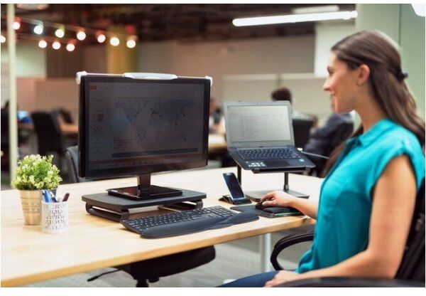 Kensington Smartfit Monitorstander, Sort