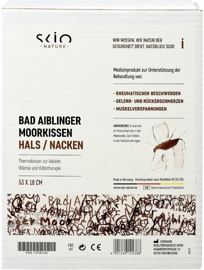 Moorkissen Bad Aiblinger Hals/nacken 18x53 cm 1stk
