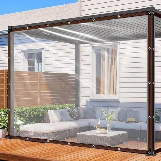 Famanu Transparante waterdichte tent voor buitengebruik van PE-materiaal
