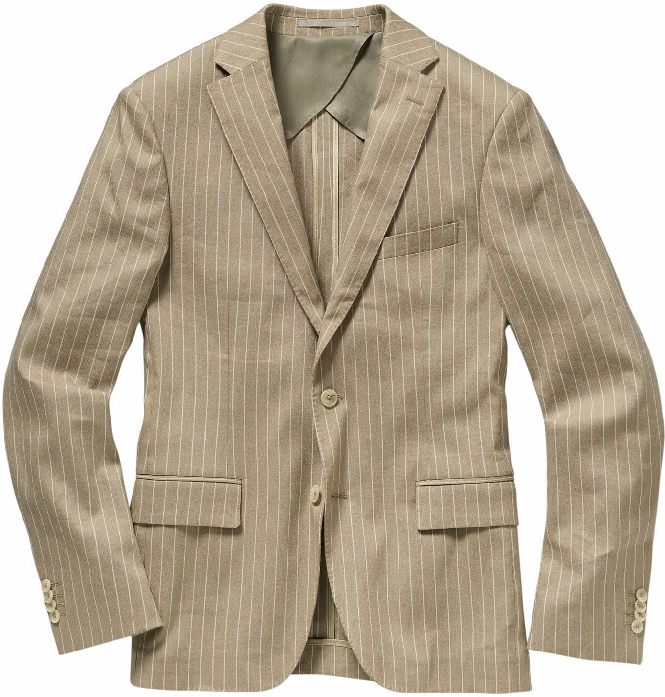 Mey & Edlich Kristallklares Leinenanzugsakko Beige 102