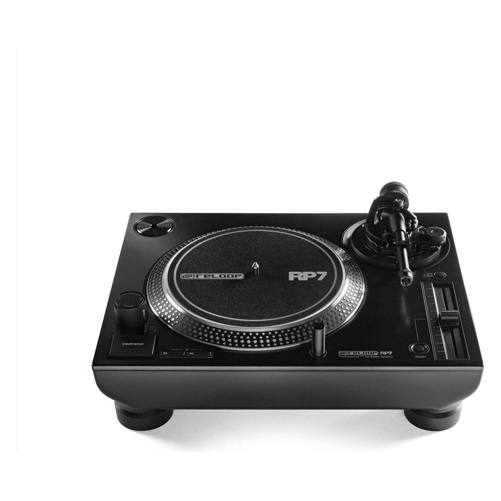 reloop Plattenspieler RP-7 Schwarz, Detailfarbe: Schwarz (11193)