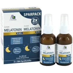 Avitale MELATONIN 1 MG 2X50 ml Spray