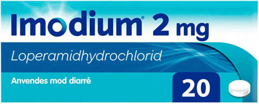 Imodium 2 mg 20 stk Tabletter
