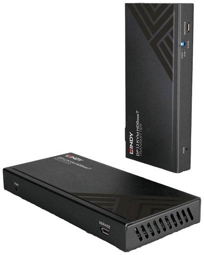 LINDY 39385 1 Port KVM-Extender DisplayPort 3840 x 2160 Pixel, 1920 x 1080 Pixel