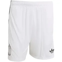 adidas RBFA Belgien Auswärtsshorts WM 2026 Herren JM8387 - white/black M