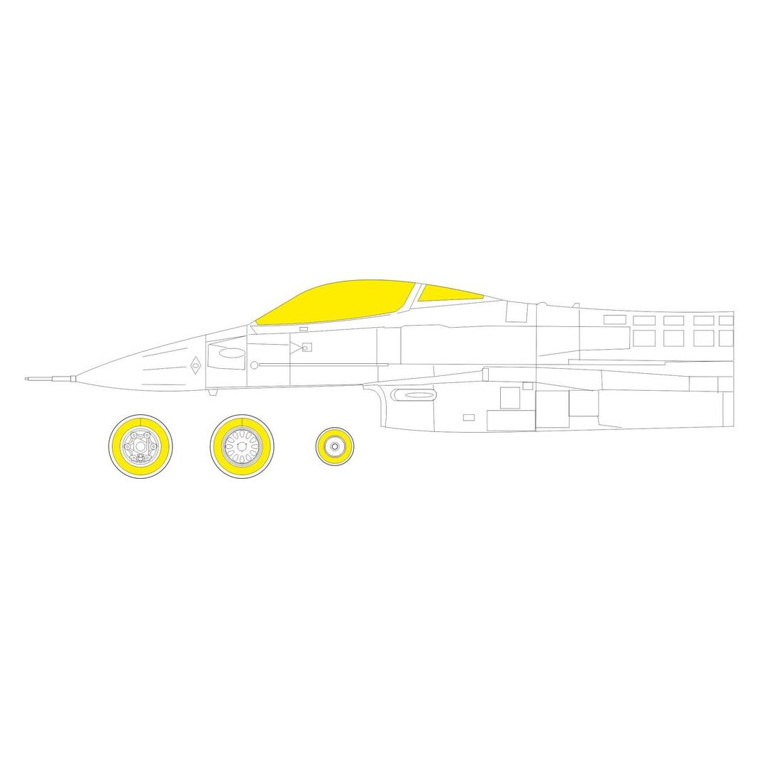 Eduard F-16A MLU 1/48 KINETIC (EX929)