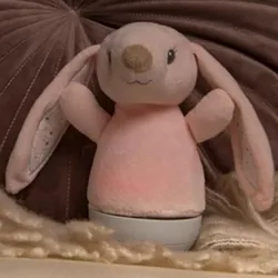 Lucide DOLLY Nachtlicht Kinderzimmer LED 2700K Musikfunktion Rosa