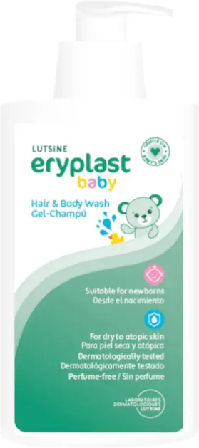 Lutsine Eryplast Baby Gel Champô 500ml