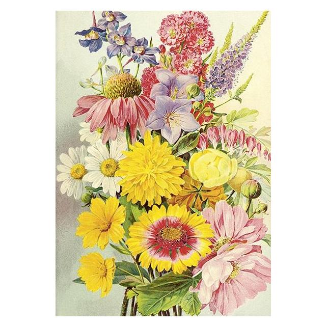 Sköna Ting Karte ST474 B6 + Umschlag Sommerblumen (48518294)