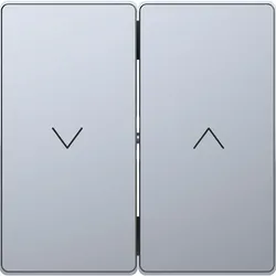 Wippe neutral mit Kontrollfenster System Design Edelstahl merten
