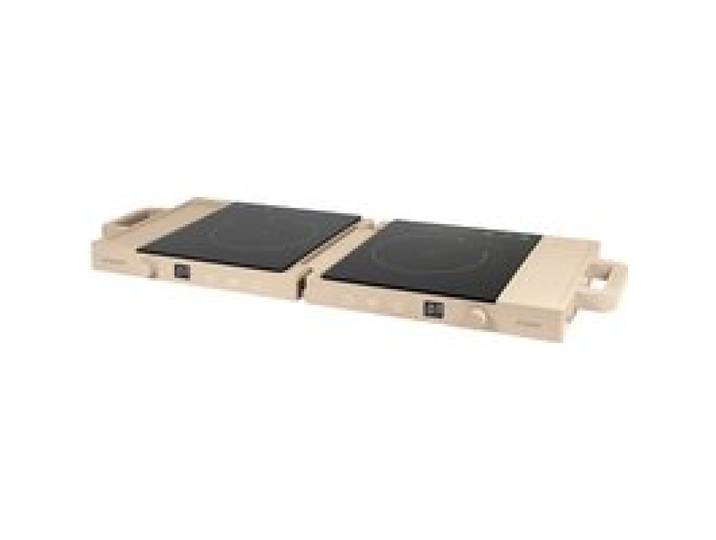 TOGNANA Plaque de cuisson double portable à induction IRIDEA (beige)