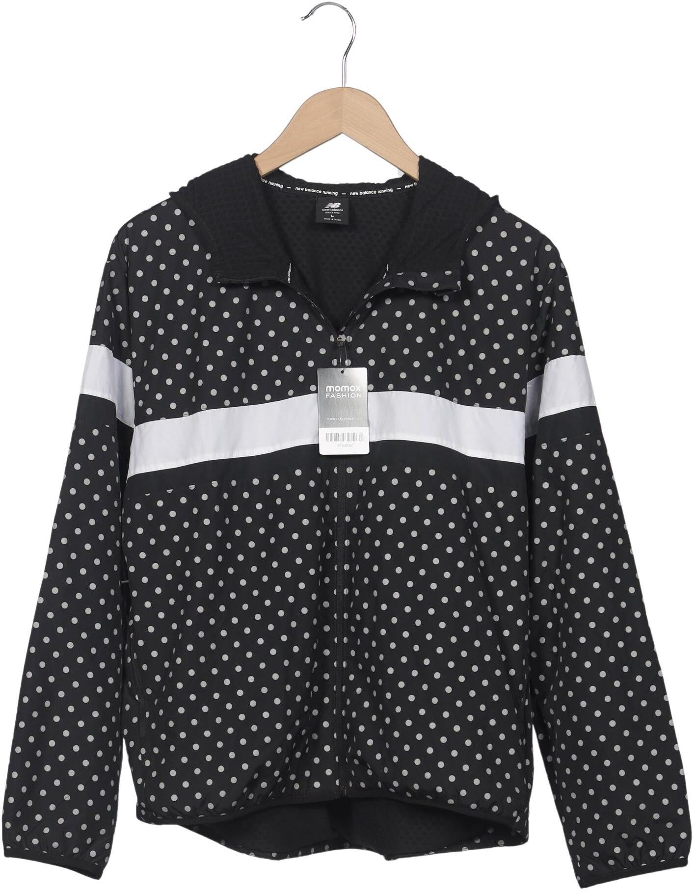 New Balance Herren Jacke, Mehrfarbig, Gr. L, Synthetik - Second Hand