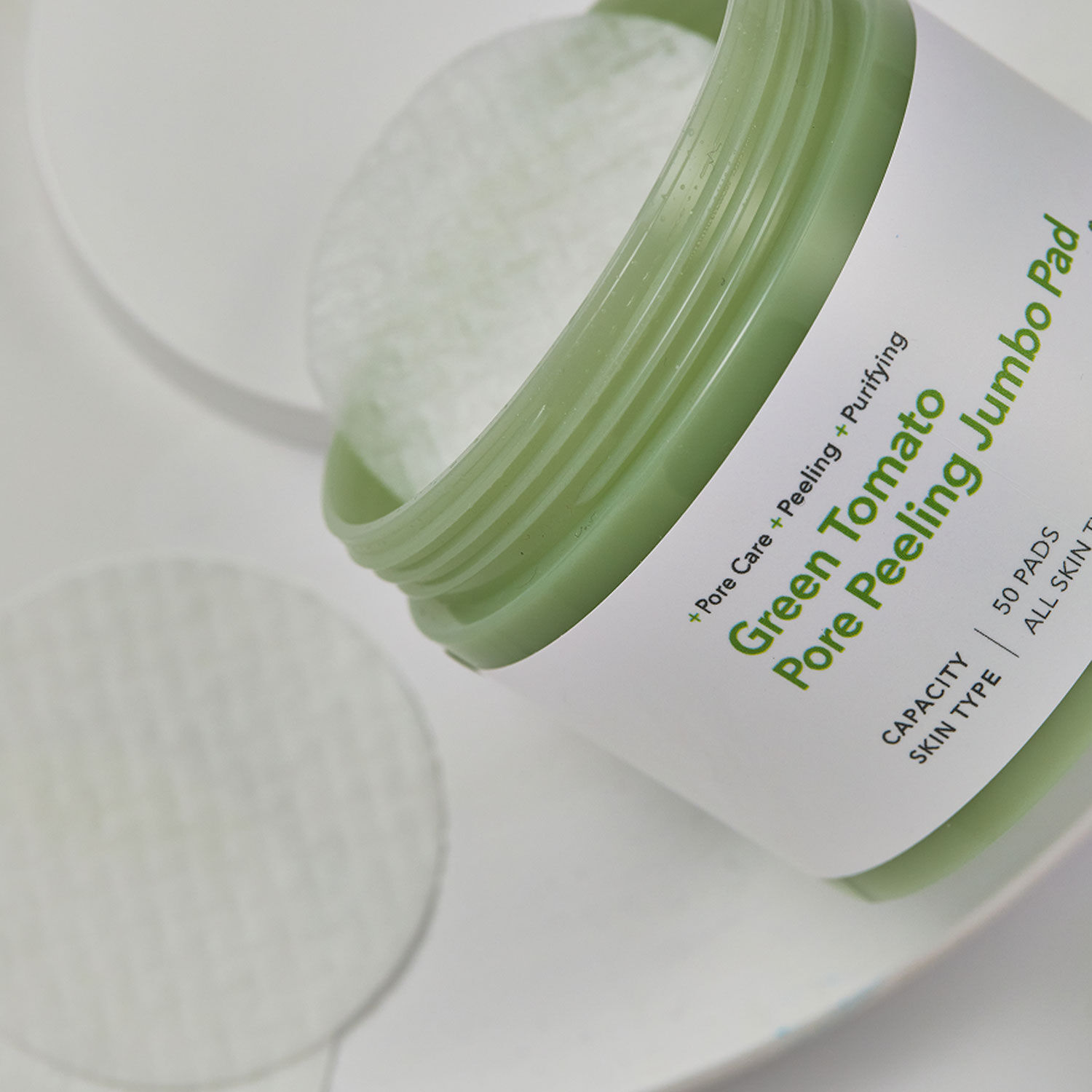 SUNGBOON EDITOR Tomato Green Pore Peeling Jumbo Pad 60pads