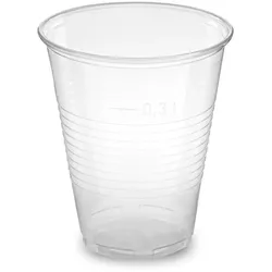 Trinkbecher (PP) klar Ø95mm 0,3L