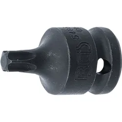 BGS Kraft-Bit-Einsatz Antrieb Innenvierkant 12,5 mm (1/2") T-Profil (für Torx) T50 - 5486-T50