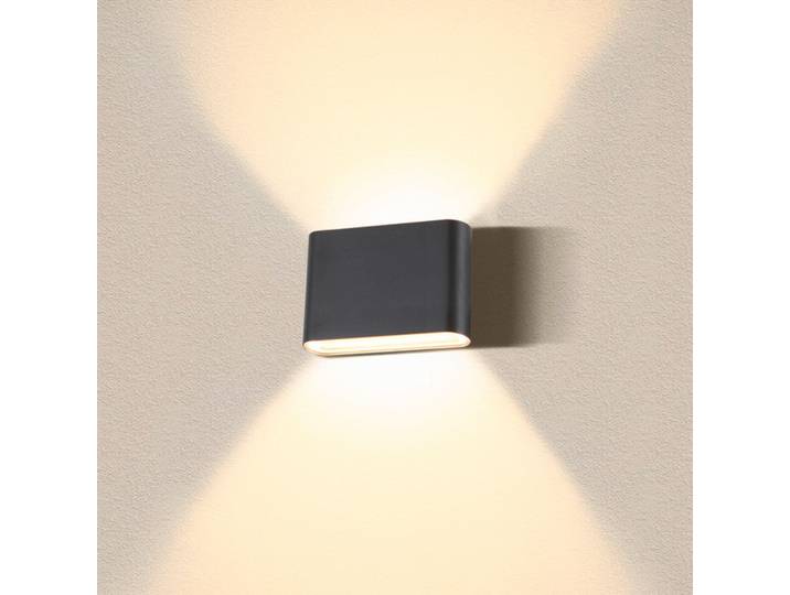Oval 14 LED Außenwandleuchte IP65 Black - SLV - Modern - Metall - Mehrflammig