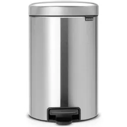 Brabantia Newlcon, Abfalleimer, Silber