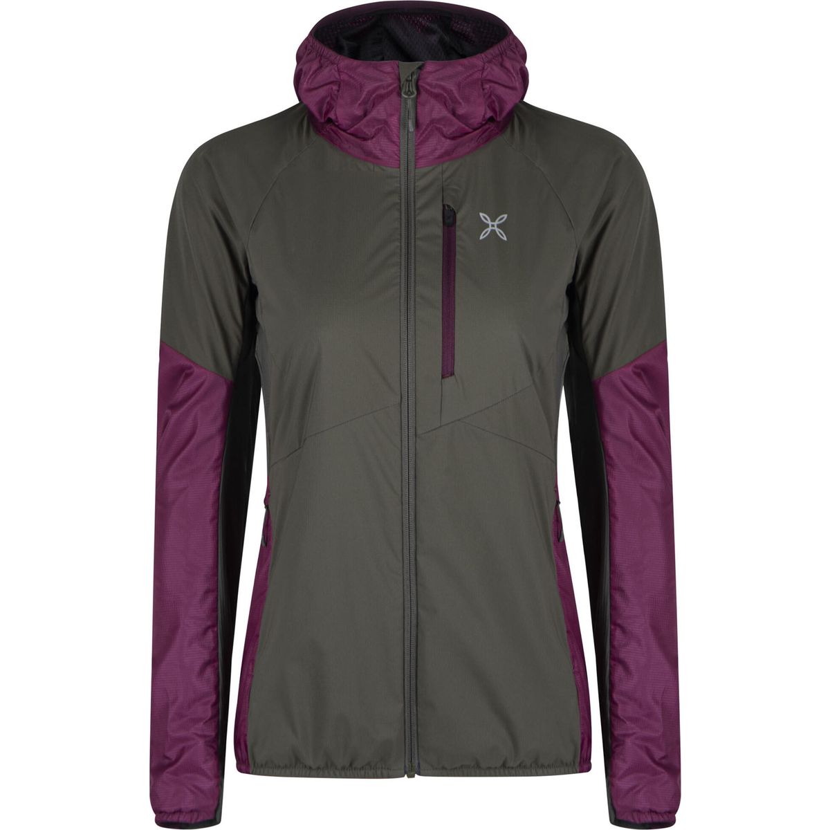 Montura Alpha EVO Jacket Woman verde salvia/vinaccia (4914) S MJAK43W-TS585-4914-S