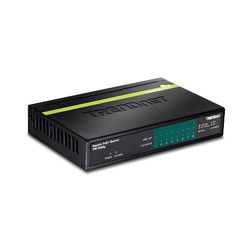 TrendNet 8-Port Gigabit PoE+ Switch 61 Watt