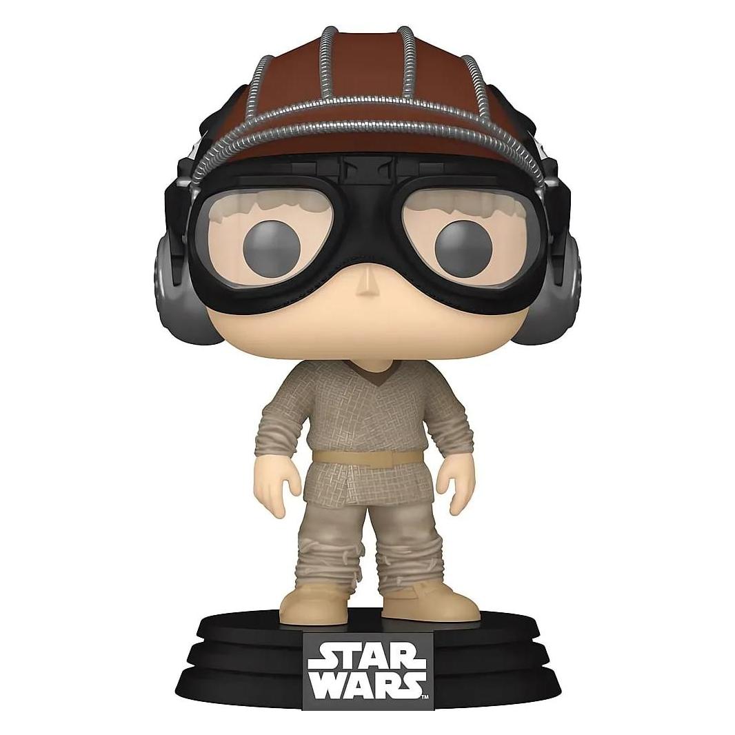 Funko Star Wars: Episode I - Die dunkle Bedrohung Anniversary POP! Vinyl Figur Anakin w/Helmet 9 cm (OC76015)