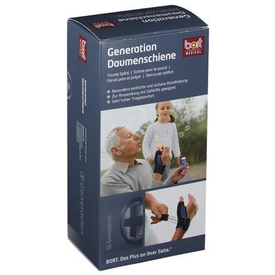 Bort Generation Daumenschiene rechts M blau 1 St Bandage(s)