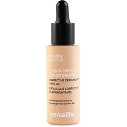 Sensilis, Concealer, Skin D-Pigment Color Drops Makeup Concealer mit Bio-Pigment-Extrakt aus Sclarea und Stabi (Beige, beige rose, Beige/nude)