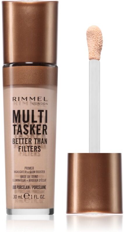 Rimmel Multi-Tasker Better Than Filters brightening makeup primer to even out skin tone shade 000 Porcelain 30 ml