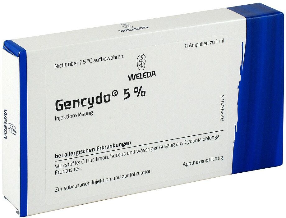Weleda Gencydo 5% Injektionslösung